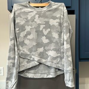 Lululemon camo sweatshirt